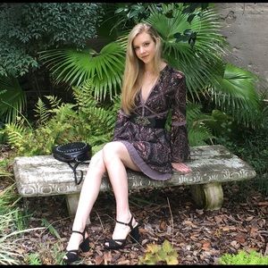 Free People “Moonlight Bay” dress XS